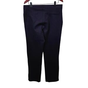 Quince Ultra-Stretch Ponte Straight Leg Pants High Rise Navy Professional  XL